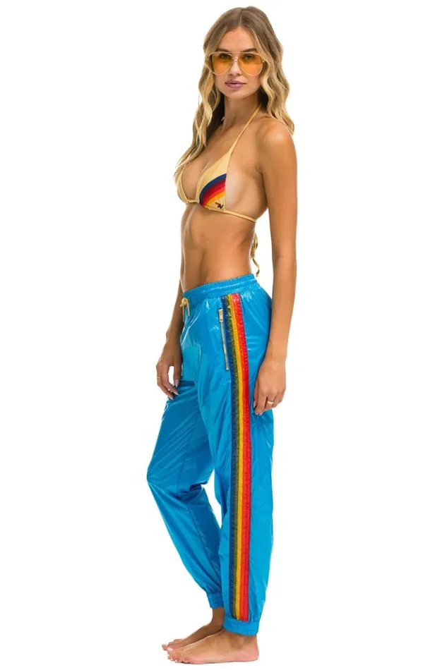 Women Bottoms Aviator Nation 5 STRIPE WIND PANT 8211 DRESDEN Women Bottoms Aviator Nation 5 STRIPE WIND PANT 8211 DRESDEN