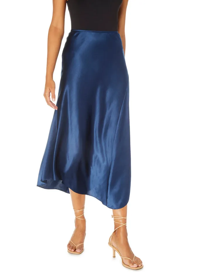 Women Bottoms Robert Graham SIVAN SKIRT Navy