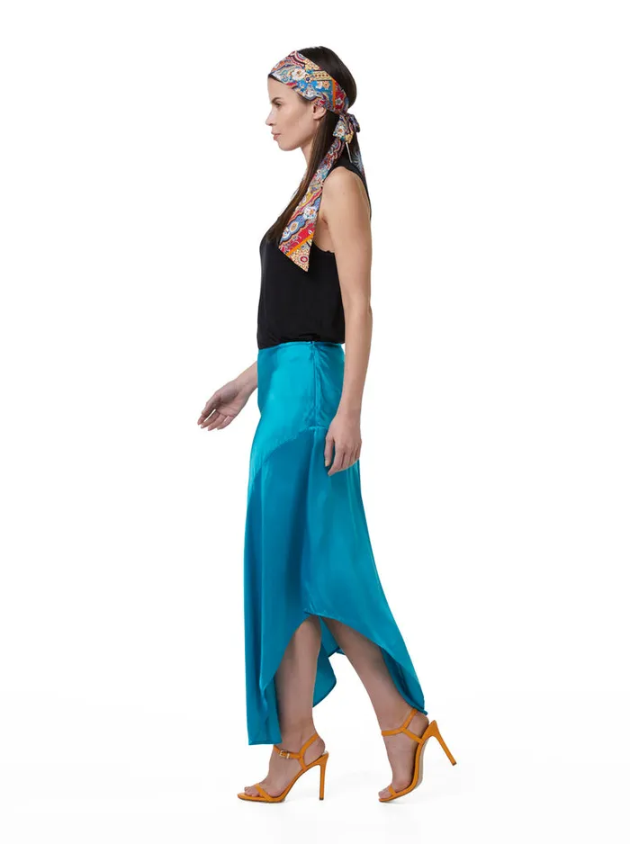 Women Bottoms Robert Graham SIVAN SKIRT Teal