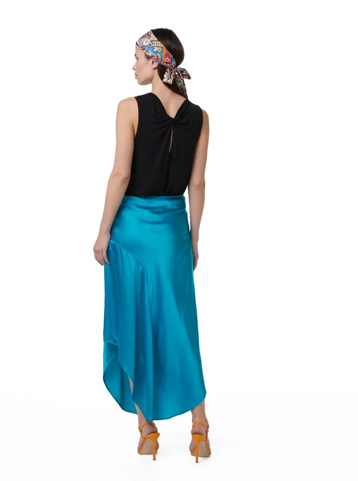 Women Bottoms Robert Graham SIVAN SKIRT Teal