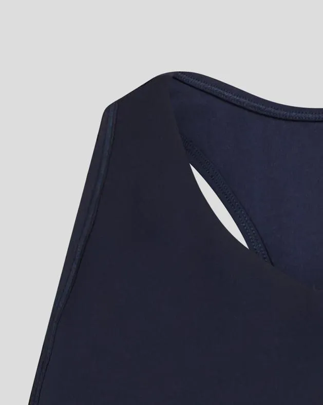 Women Castore Tops WoAMC Lightweight Performance Tank Top 8211 Navy