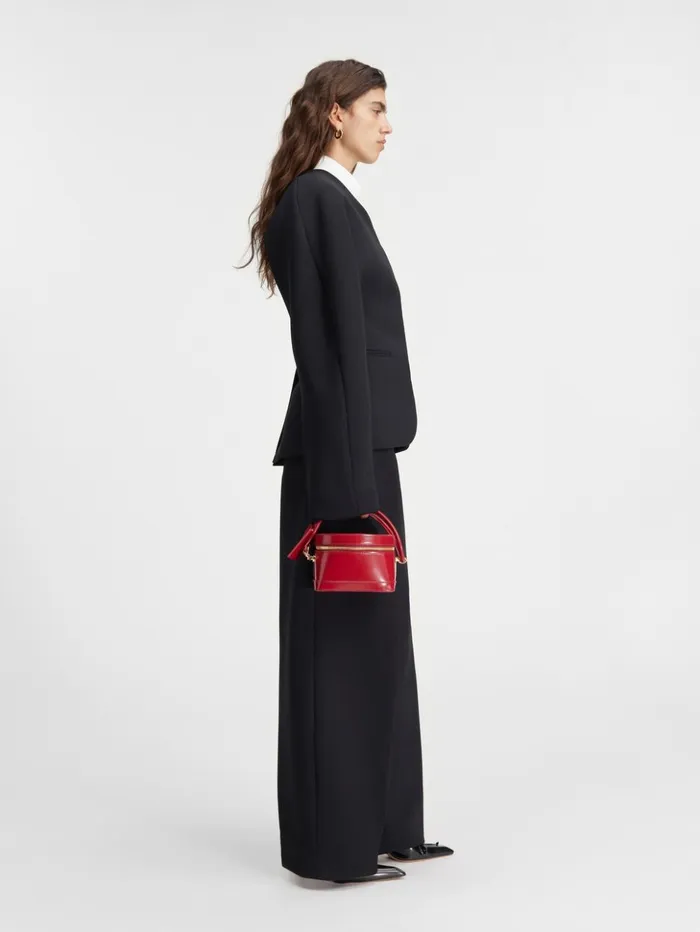 Women Coats and Jackets JACQUEMUS The Ovalo Jacket Black Women Coats and Jackets JACQUEMUS The Ovalo Jacket Black
