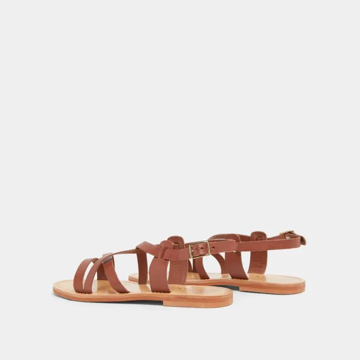 Women Cognaccoloured Sandals Cognac JONAK Beach Sandals