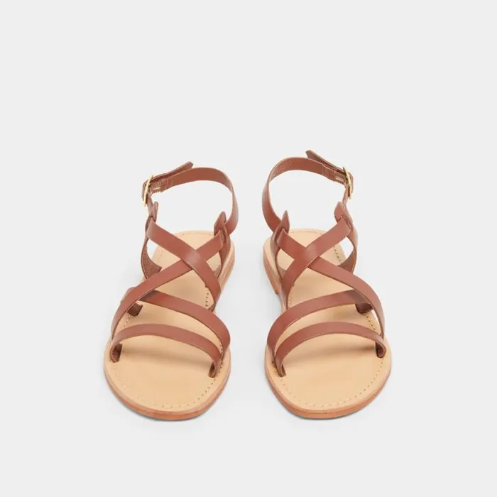 Women Cognaccoloured Sandals Cognac JONAK Beach Sandals
