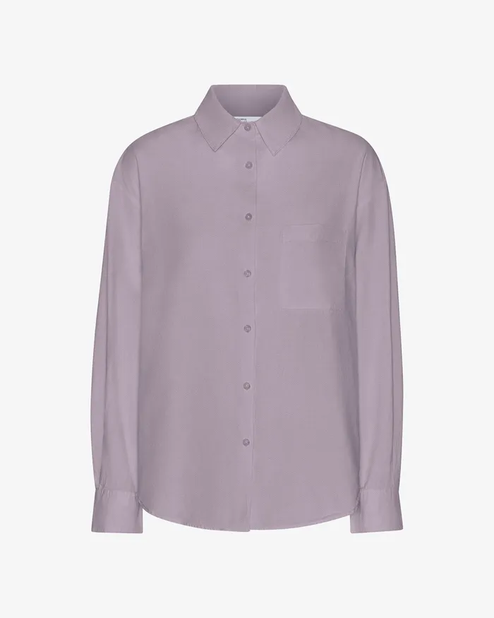 Women Colorfulstandard Organic Oversized Shirt 8211 Purple Haze Shirts