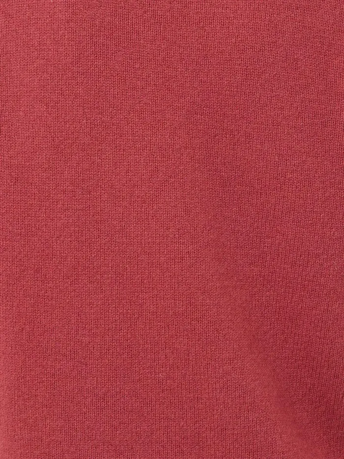 Women Compact Wool Cashmere Blend Jumper Deep Rose Jigsaw Knitwear and Cashmere