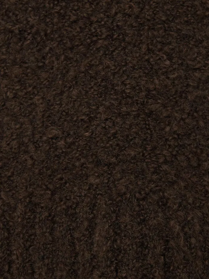 Women Cosy Boucle Tank And Snood Brown Jigsaw Coords