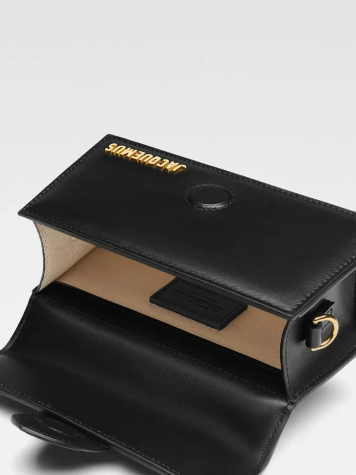 Women Crossbody and Handbags JACQUEMUS The Bambino Black Women Crossbody and Handbags JACQUEMUS The Bambino Black