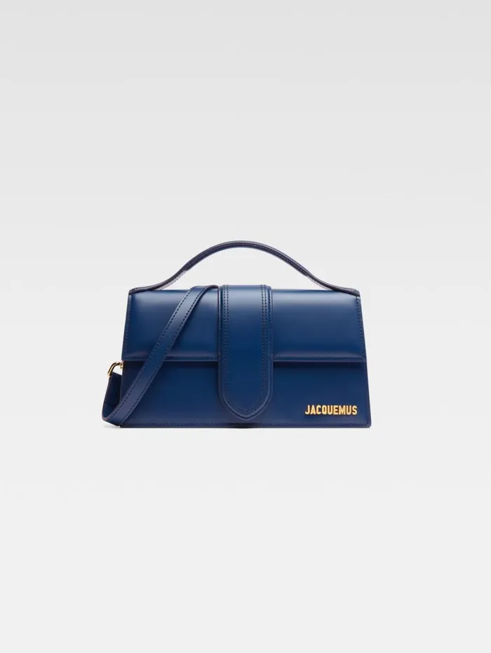 Women Crossbody and Handbags JACQUEMUS The Large Bambino Dark Navy