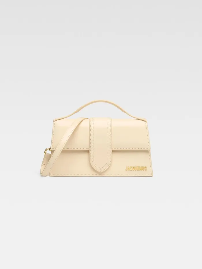 Women Crossbody and Handbags JACQUEMUS The Large Bambino Ivory