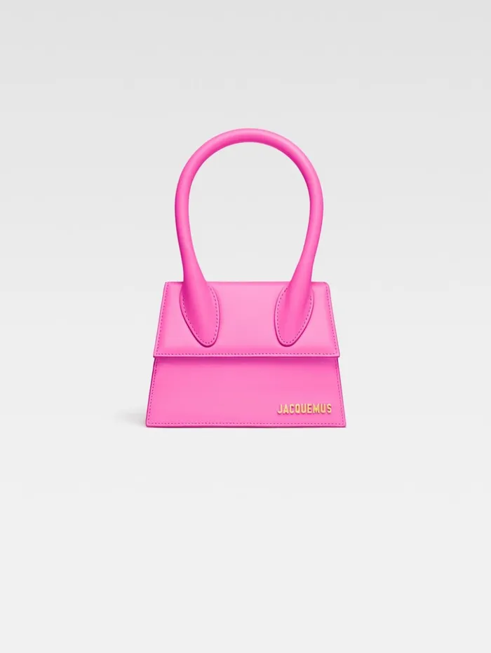 Women Crossbody and Handbags JACQUEMUS The Medium Chiquito Pink