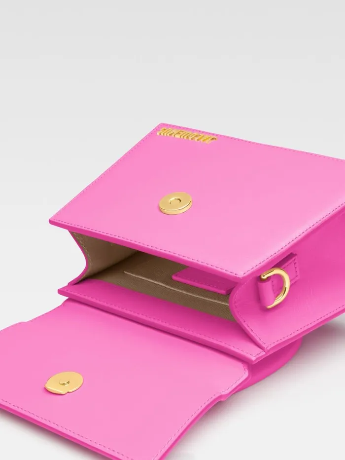 Women Crossbody and Handbags JACQUEMUS The Medium Chiquito Pink Women Crossbody and Handbags JACQUEMUS The Medium Chiquito Pink