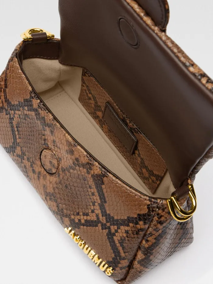 Women Crossbody and Handbags JACQUEMUS The Small Bambimou Light Brown Women Crossbody and Handbags JACQUEMUS The Small Bambimou Light Brown