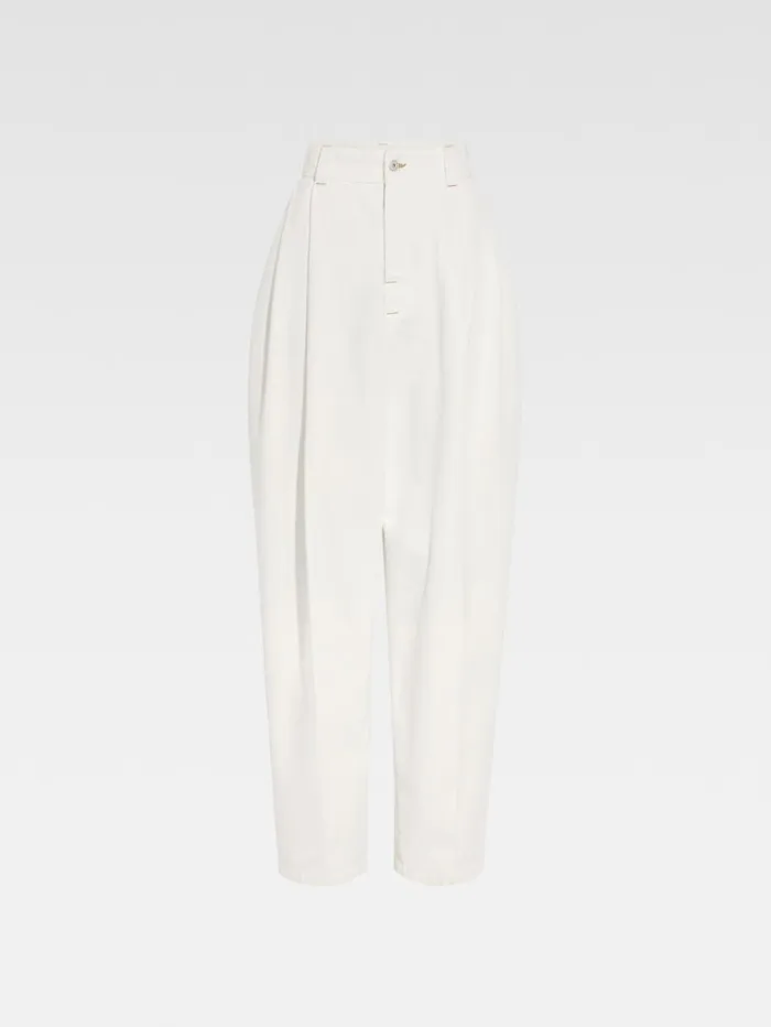 Women Denim JACQUEMUS The Curzio DeNmes Denim Pants Offwhite