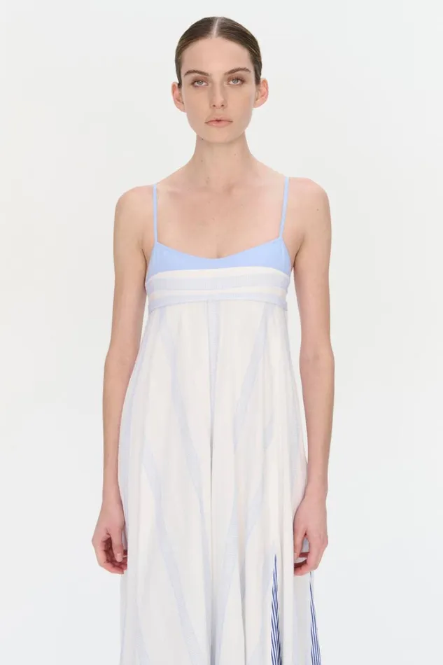 Women Dresses and Jumpsuits Jonathan Simkhai Dixie Dress MultiStripe Maxi Dress
