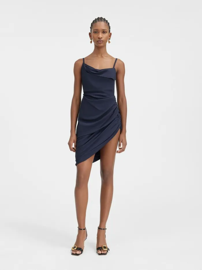 Women Dresses and Skirts JACQUEMUS The Saudade Dress Dark Navy