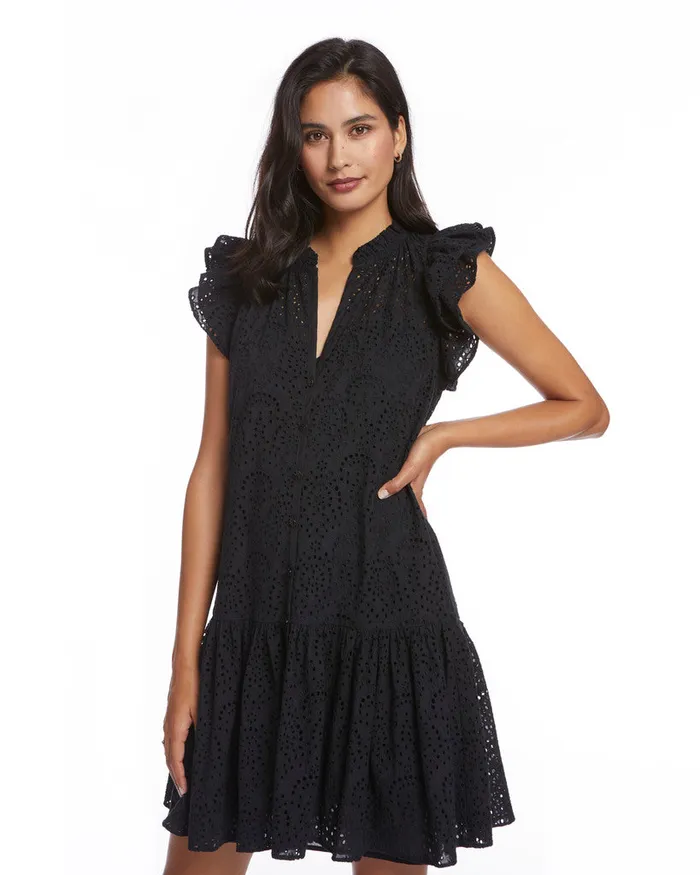 Women Dresses Robert Graham SAVANNAH DRESS Black