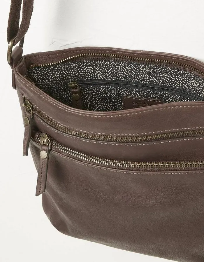 Women FatFace Bags and Wallets The Allie Crossbody Bag Chocolate Brown