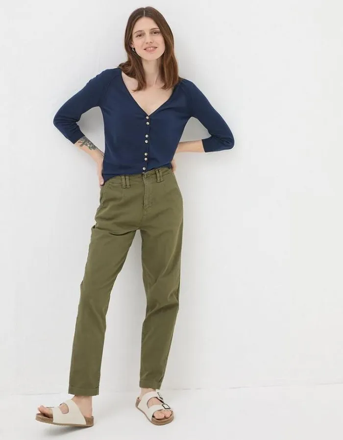 Women FatFace Sweaters and Cardigans Rose Cardigan Navy