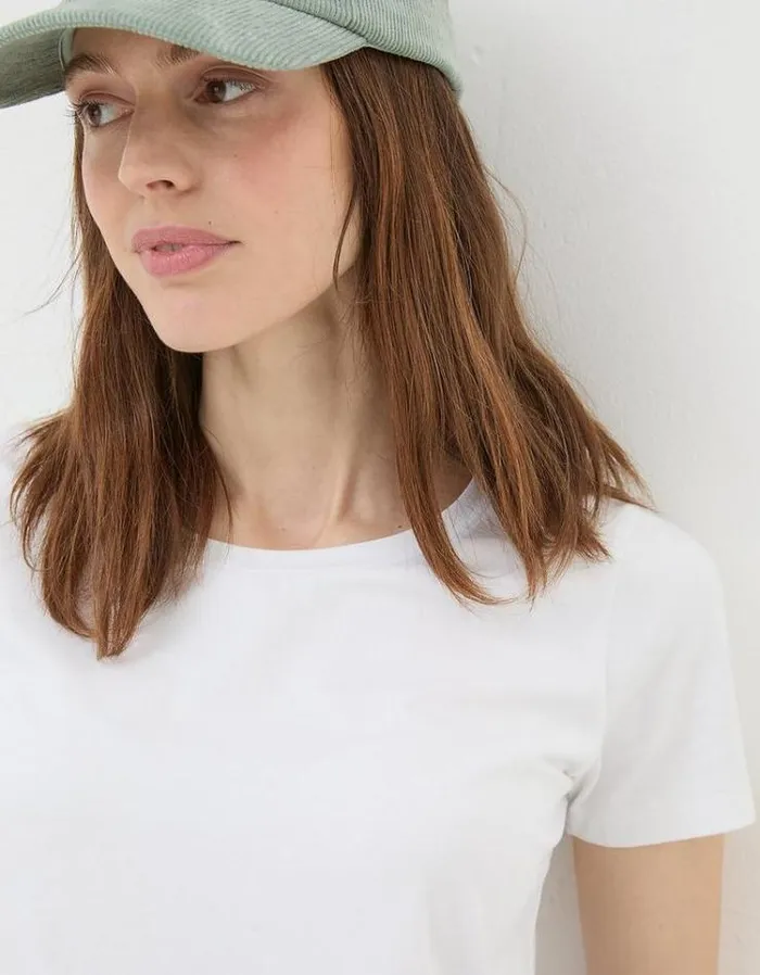 Women FatFace Tops and TShirts Belle TShirt White