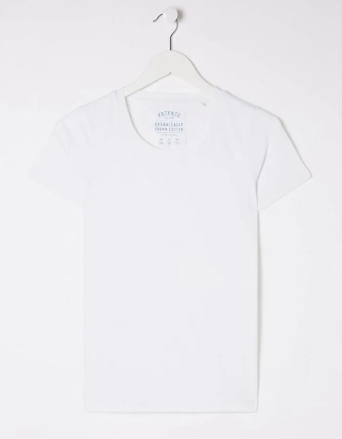 Women FatFace Tops and TShirts Belle TShirt White