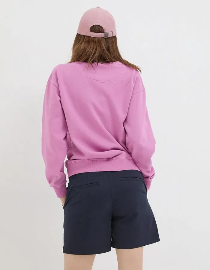 Women FatFace Vacation Shop Padstow Chino Shorts Navy