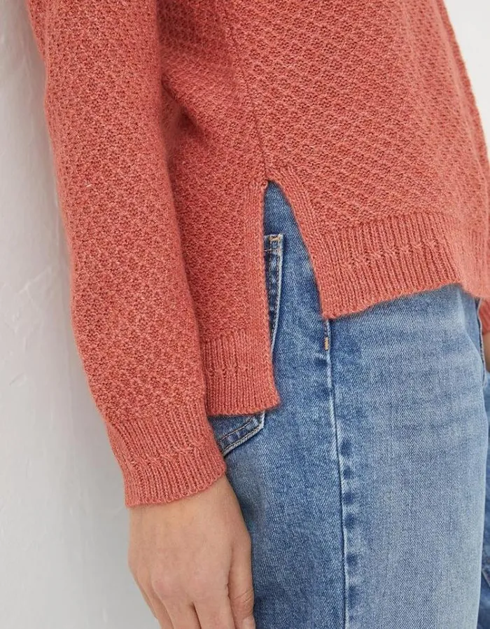 Women FatFace Women039s Sale Ellie Sweater Washed Red