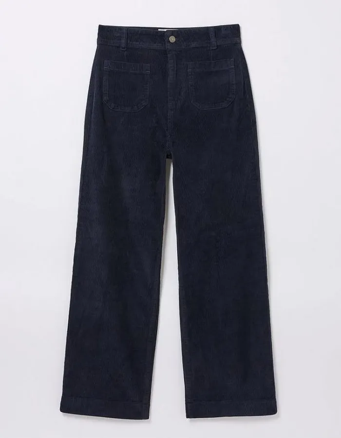 Women FatFace Women039s Sale Keswick Cord Pants Dark Navy