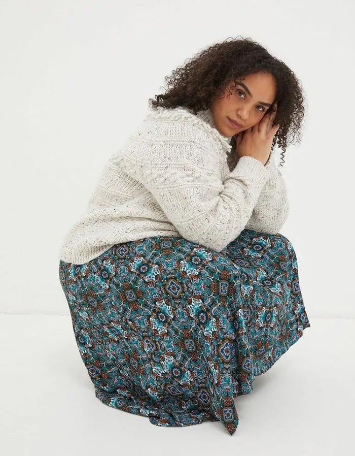 Women FatFace Women039s Sale Nora Craft Sweater Ivory