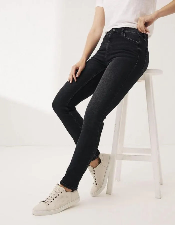 Women FatFace Women039s Sale Sway Slim Leg Comfort Stretch Jeans Vintage Black