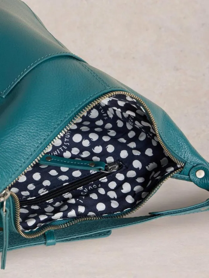 Women Fern Crossbody Mid Teal White Stuff Bags and Purses