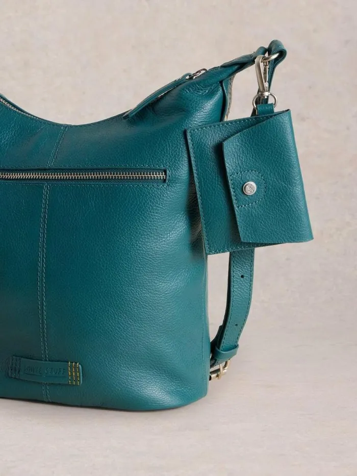 Women Fern Crossbody Mid Teal White Stuff Bags and Purses