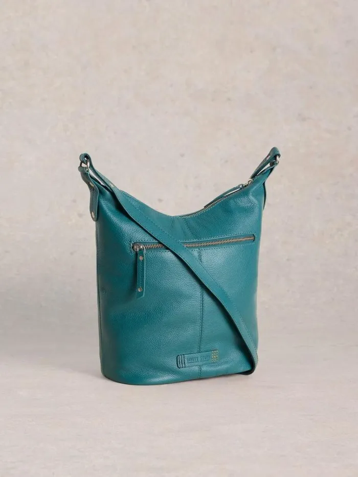 Women Fern Crossbody Mid Teal White Stuff Bags and Purses