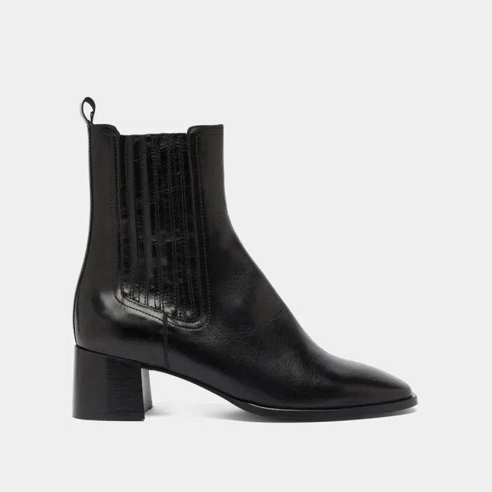 Women Gathered Ankle Boots Black JONAK Ankle Boots Lowboots