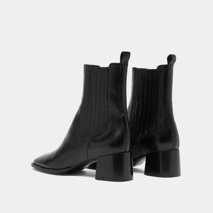 Women Gathered Ankle Boots Black JONAK Ankle Boots Lowboots