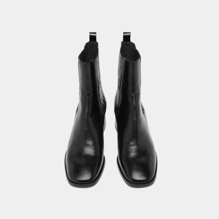 Women Gathered Ankle Boots Black JONAK Ankle Boots Lowboots