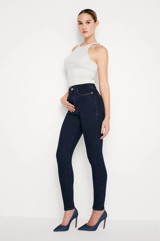 Women GOOD AMERICAN Jeans ALWAYS FITS GOOD LEGS SKINNYJEANS Denethicblue04