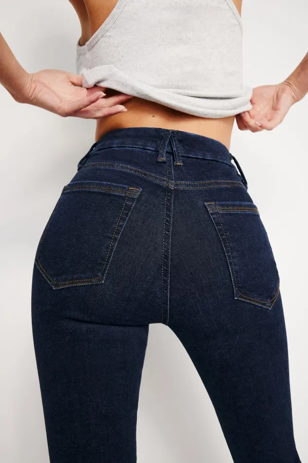 Women GOOD AMERICAN Jeans ALWAYS FITS GOOD LEGS SKINNYJEANS Denethicblue04