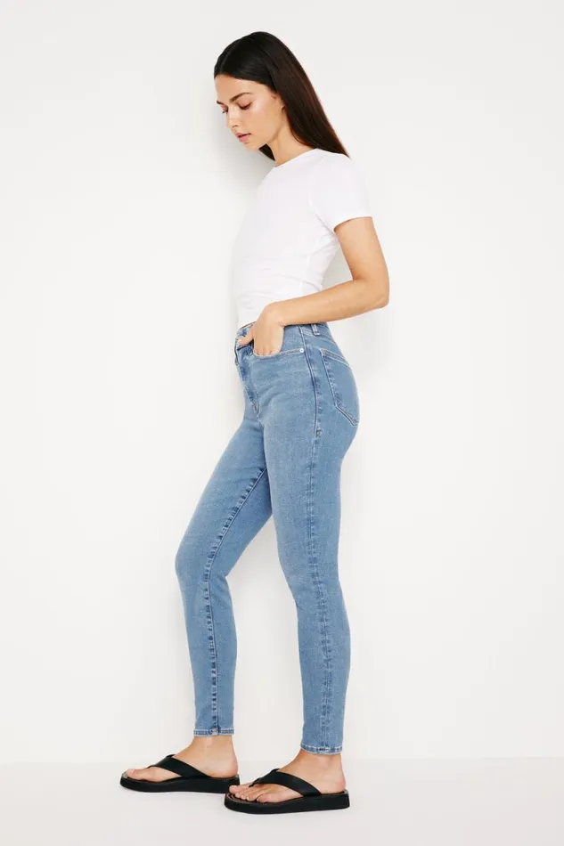 Women GOOD AMERICAN Jeans ALWAYS FITS GOOD LEGS SKINNYJEANS Denethicblue06