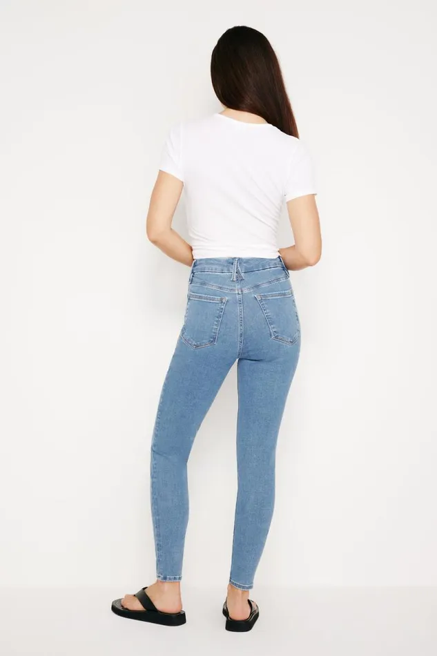 Women GOOD AMERICAN Jeans ALWAYS FITS GOOD LEGS SKINNYJEANS Denethicblue06