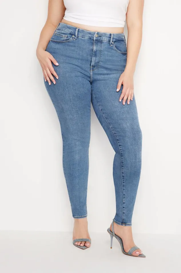 Women GOOD AMERICAN Jeans ALWAYS FITS GOOD LEGS SKINNYJEANS Denethicblue06