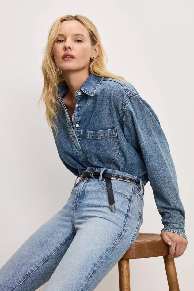 Women GOOD AMERICAN Jeans GOOD CLASSIC SLIM STRAIGHTJEANS Indigo754 Women GOOD AMERICAN Jeans GOOD CLASSIC SLIM STRAIGHTJEANS Indigo754
