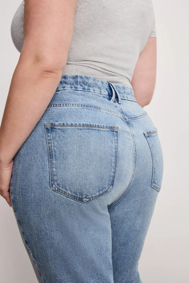 Women GOOD AMERICAN Jeans GOOD CLASSIC SLIM STRAIGHTJEANS Indigo754 Women GOOD AMERICAN Jeans GOOD CLASSIC SLIM STRAIGHTJEANS Indigo754