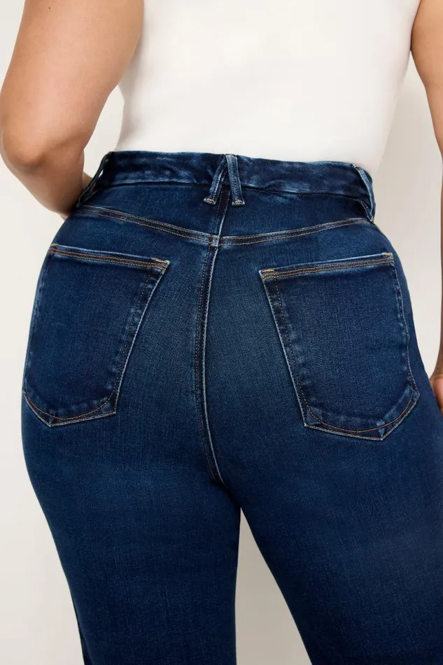 Women GOOD AMERICAN Jeans SOFTTECH GOOD CLASSIC SLIM STRAIGHTJEANS Indigo511