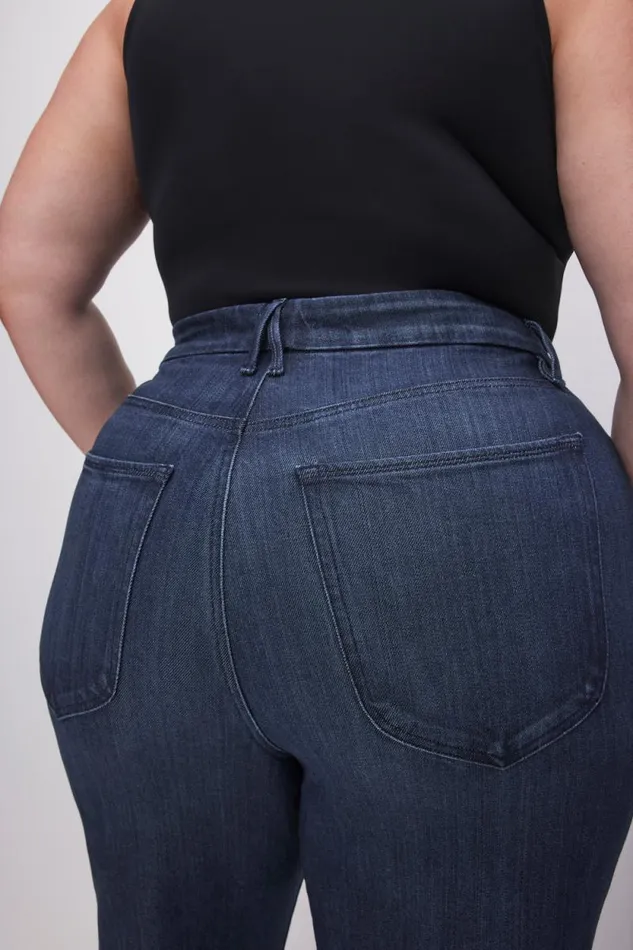 Women GOOD AMERICAN Jeans SOFTTECH GOOD WAIST PALAZZOJEANS Indigo501