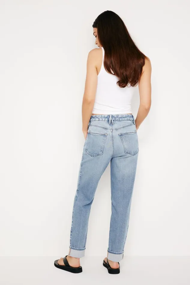 Women GOOD AMERICAN Jeans THE WEEKENDERJEANS Indigo510