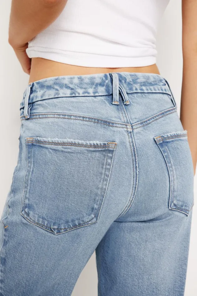 Women GOOD AMERICAN Jeans THE WEEKENDERJEANS Indigo510
