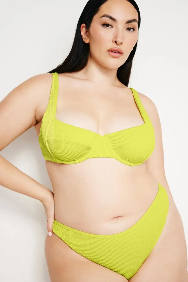 Women GOOD AMERICAN Swim ALWAYS FITS CLASSIC BIKINIBOTTOM Palo Verde002