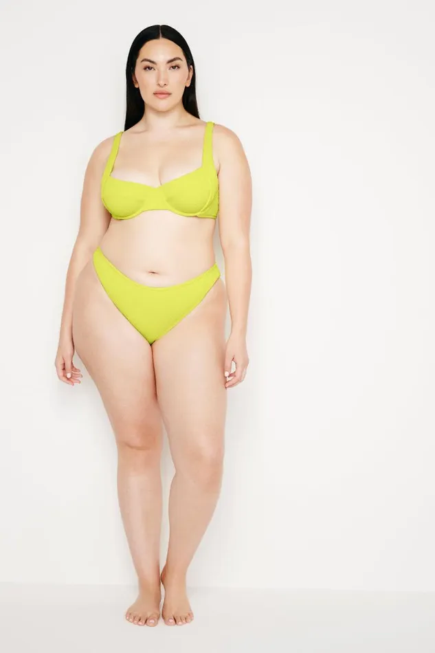 Women GOOD AMERICAN Swim ALWAYS FITS CLASSIC BIKINIBOTTOM Palo Verde002