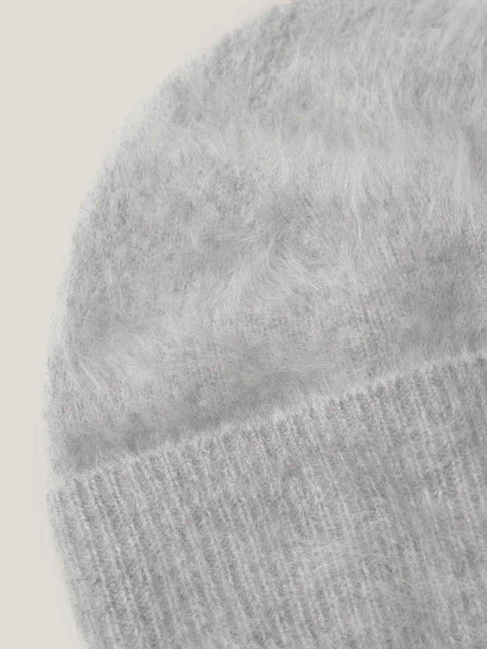 Women Halo Cashmere Beanie Grey Jigsaw Knitwear and Cashmere